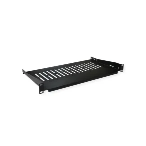 VALUE 19-Fixed Shelf, 485 x 250mm, 1UH, max. 10kg, black