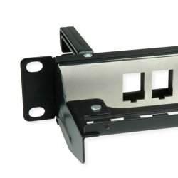19&ouml; 1U STP Blank PatchPanel, 16x RJ45 RJ45, C5e/6/6A Keystone Jack
