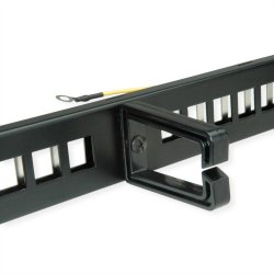 19&ouml; 1U STP Blank PatchPanel, 16x RJ45 RJ45, C5e/6/6A Keystone Jack