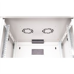 ROLINE 19-inch wall housing Pro 9 U, 600x600 WxD grey