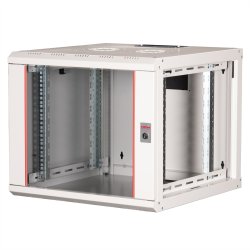 ROLINE 19-inch wall housing Pro 9 U, 600x600 WxD grey