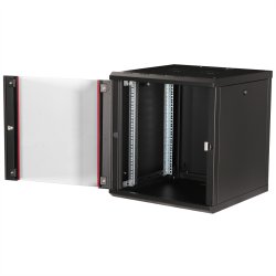 ROLINE 19-inch wall-mounted housing Pro 12 U, 600x600 WxD black