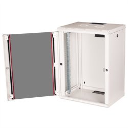 ROLINE 19-inch wall-mounted housing Pro 16 U, 600x450 WxD grey
