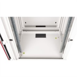 ROLINE 19-inch wall-mounted housing Pro 16 U, 600x600 WxD two-part swivelling grey