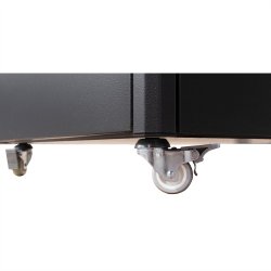 ROLINE Swivel castors for wall housing, 250kg