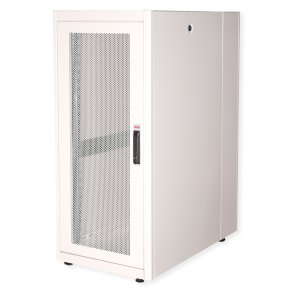 ROLINE 19-inch server cabinet Basic 26 U, 600x1000 WxD perforated grey