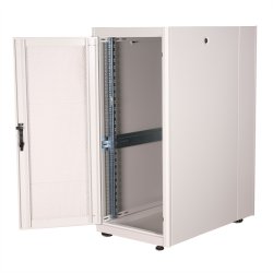 ROLINE 19-inch server cabinet Basic 26 U, 600x1000 WxD perforated grey