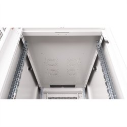 ROLINE 19-inch server cabinet Basic 26 U, 600x1000 WxD perforated grey