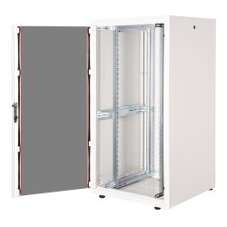 ROLINE 19-inch network cabinet Basic 32 U, 800x800 WxD glass door grey