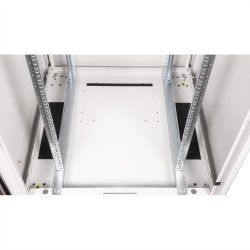 ROLINE 19-inch network cabinet Basic 32 U, 800x800 WxD glass door grey