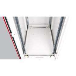 ROLINE 19-inch network cabinet Basic 42 U, 600x1000 WxD glass door grey