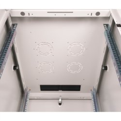ROLINE 19-inch Network Cabinet Basic 42 U, 600x800 WxD glass door grey