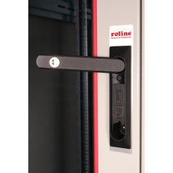 ROLINE 19-inch Network Cabinet Basic 42 U, 600x800 WxD glass door grey