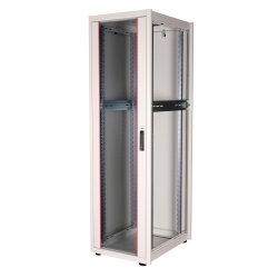 ROLINE 19-inch Network Cabinet Basic 42 U, 600x800 WxD glass door grey