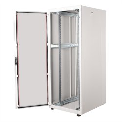 ROLINE 19-inch Network Cabinet Basic 42 U, 800x1000 WxD glass door grey