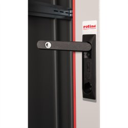 ROLINE 19-inch Network Cabinet Basic 42 U, 800x1000 WxD glass door grey