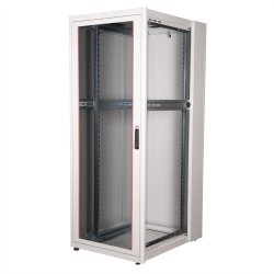 ROLINE 19-inch Network Cabinet Basic 42 U, 800x1000 WxD glass door grey