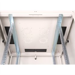 ROLINE 19-inch Network Cabinet Basic 42 U, 800x800 WxD glass door grey
