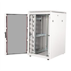 ROLINE 19-inch network cabinet Pro 26 U, 800x1000 WxD glass door grey