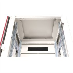 ROLINE 19-inch Network Cabinet Pro 32 U, 600x600 WxD glass door grey