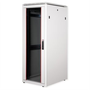 ROLINE 19-inch network cabinet Pro 32 U, 600x800 WxD glass door grey