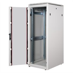 ROLINE 19-inch network cabinet Pro 32 U, 600x800 WxD glass door grey