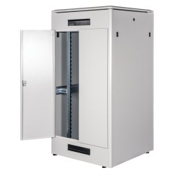 ROLINE 19-inch network cabinet Pro 32 U, 800x800 WxD glass door grey
