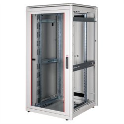 ROLINE 19-inch network cabinet Pro 32 U, 800x800 WxD glass door grey