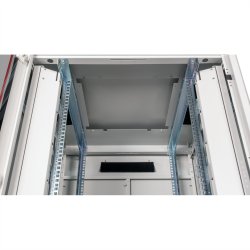 ROLINE 19-inch network cabinet Pro 32 U, 800x800 WxD glass door grey