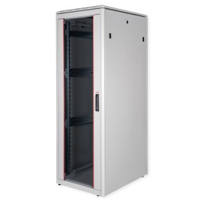 ROLINE 19-inch Network Cabinet Pro 36 U, 600x800 WxD glass door grey