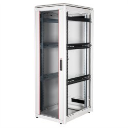 ROLINE 19-inch Network Cabinet Pro 36 U, 600x800 WxD glass door grey