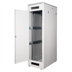 ROLINE 19-inch Network Cabinet Pro 42 U, 600x1000 WxD glass door grey
