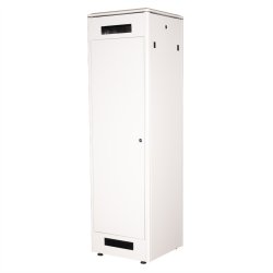 ROLINE 19-inch Network Cabinet Pro 47 U, 600x600 WxD glass door grey