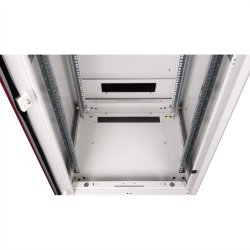 ROLINE 19-inch Network Cabinet Pro 42 U, 600x600 WxD glass door grey