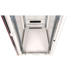 ROLINE 19-inch Network Cabinet Pro 47 U, 600x1000 WxD glass door grey