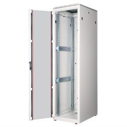 ROLINE 19-inch Network Cabinet Pro 47 U, 600x800 WxD glass door grey