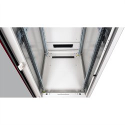 ROLINE 19-inch Network Cabinet Pro 47 U, 600x800 WxD glass door grey