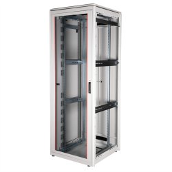 ROLINE 19-inch Network Cabinet Pro 47 U, 800x800 WxD glass door grey