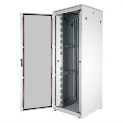 ROLINE 19-inch Network Cabinet Pro 47 U, 800x800 WxD glass door grey