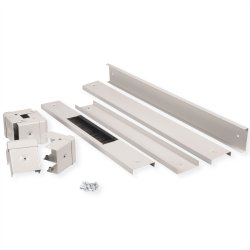 ROLINE Base for network cabinet, 800x1000 WxD, grey