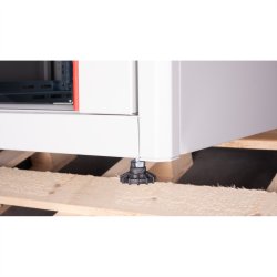 ROLINE 19-inch levelling feet, 4 pieces