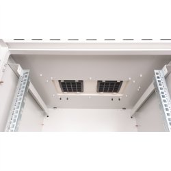 ROLINE 19-inch wall housing Pro 9 U, 600x600 WxD IP55 outdoor grey