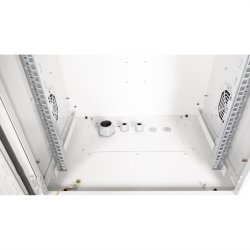 ROLINE 19-inch wall-mounted housing Pro 12 U, 600x450 WxD IP55 outdoor grey