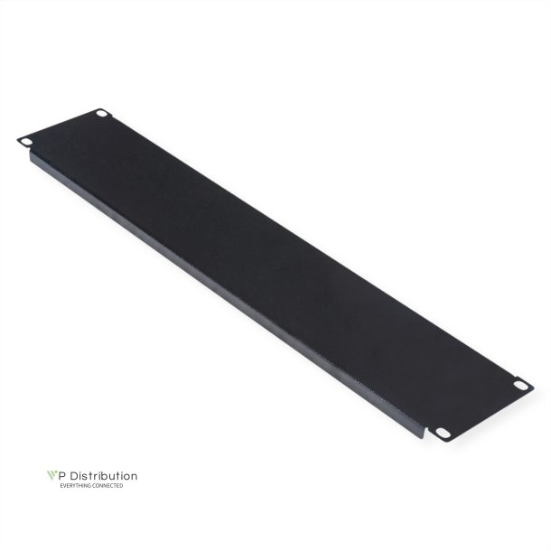 ROLINE 19-inch blanking panel 2U black