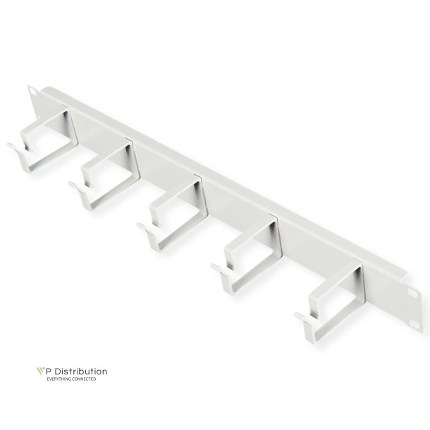 ROLINE 19-inch patch panel 1U, 40x60mm grey