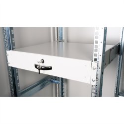 ROLINE 19-inch keyboard rack 2 U, 400 T lockable grey