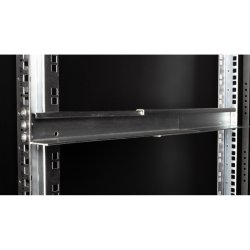 ROLINE slide rail set variable depth, 350 to 600mm incl mounting material