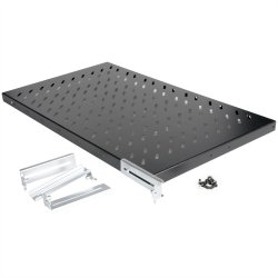 ROLINE 19-inch shelf 1 U, 770 T 50 kg black