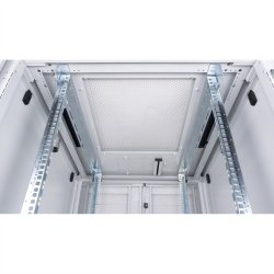 ROLINE 19-inch server rack 42 U, 600x1000 WxD grey Plexiglas