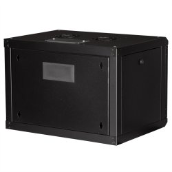 ROLINE 19-inch wall-mounted housing Pro 7 U, 600x450 WxD black